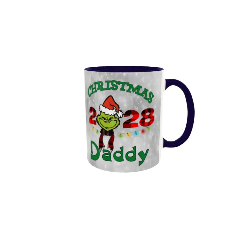 Christmas daddy ( anul curent ), cana din ceramica, 330ml, model cgs1811